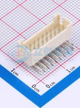线对板针座 HX20028-18WAP 弯插,P=2mm 2x9P 弯插 电子元器件配单