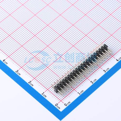 排针 HB-PH8-200220PB2GOP 插件,P=2mm 2x20P 方针 电子元器件