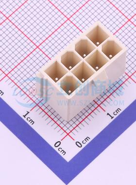 线对板针座 874270842 插件,P=4.2mm 2x4P 直插 电子元器件配单