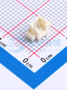 线对板针座 533980271 SMD,P=1.25mm 1x2P 立贴 电子元器件配单