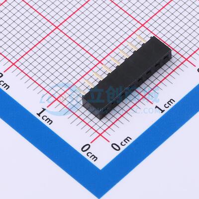 排母 CSFA101-0802A001B1AC 插件,P=2mm 1x8P 单排 电子元器件