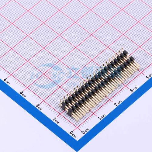 排针 X4622WVS-2x20I-C40D64-E60 SMD,P=2mm 2x20P 方针 原装正品