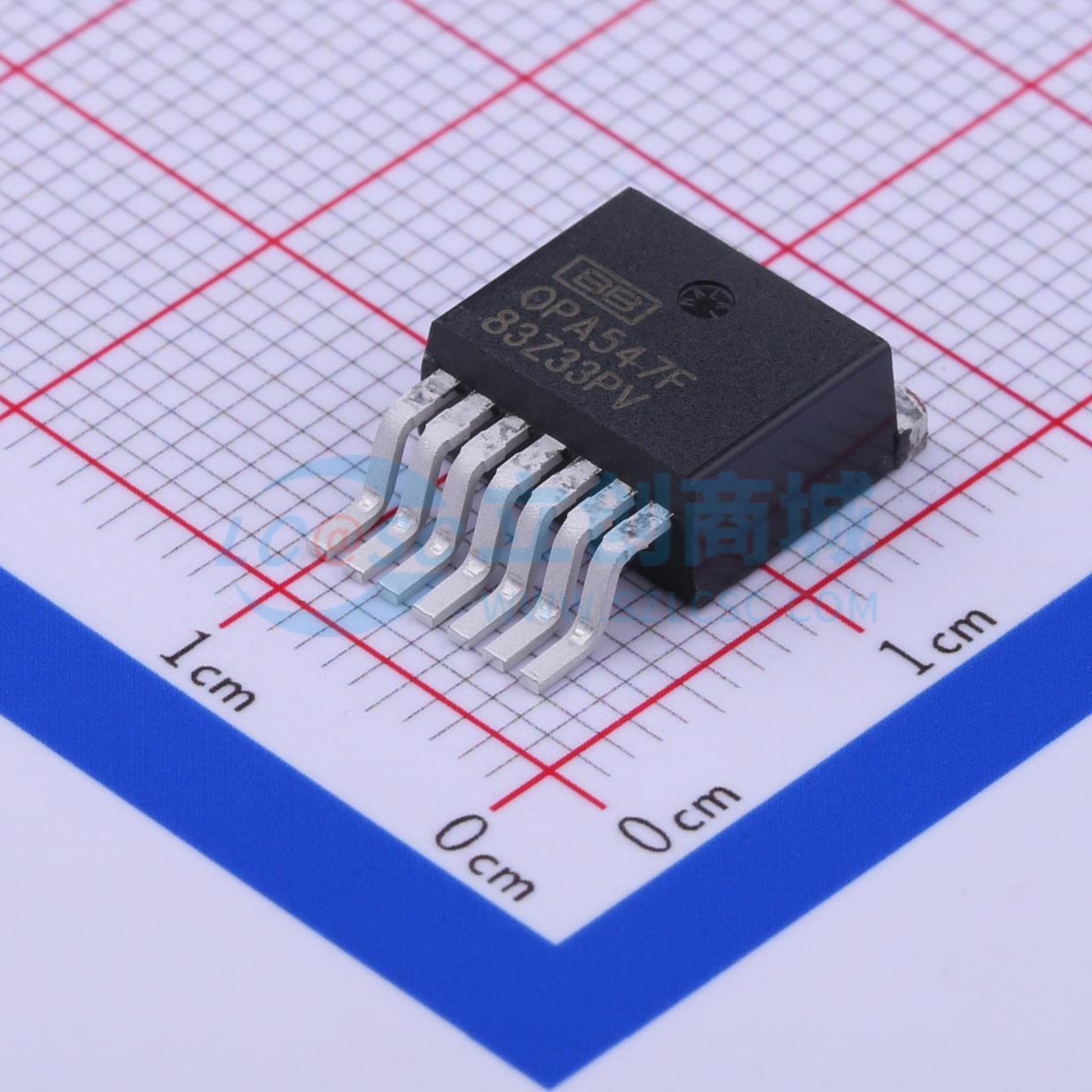 运算放大器 OPA547F/500 DDPAK-7 原装正品 电子元器件配单