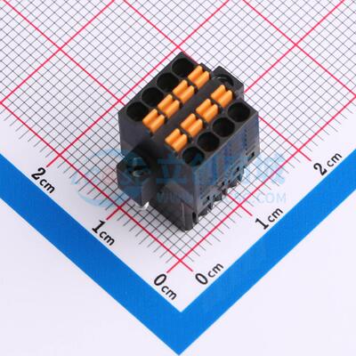 插拔式接线端子 JL15EDGKDHM-25404B01 P=2.54mm 2x4P 电子元器件