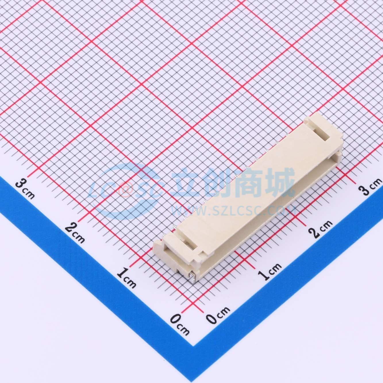 线对板针座 XY-PH2.0-13A61 SMD,P=2mm,卧贴 1x13P 卧贴 原装正品