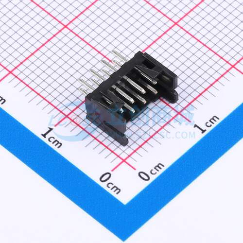线对板针座 DF11-8DP-2DSA(24) 插件,P=2mm 2x4P 直插 电子元器件