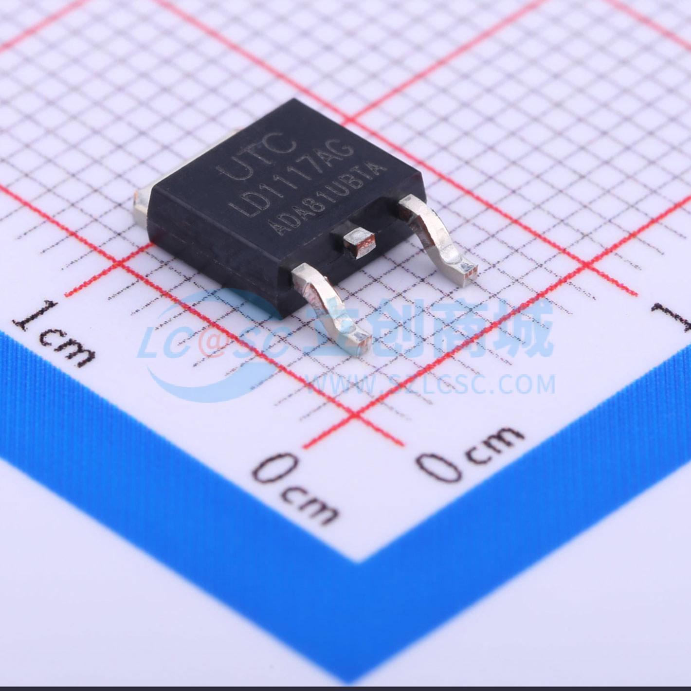 线性稳压器(LDO) LD1117AG-AD-TN3-A-R TO-252-2(DPAK) 原装正品