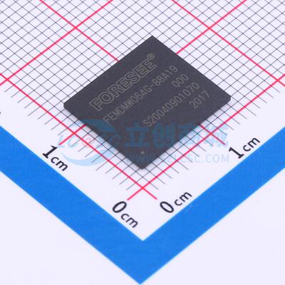 eMMC FEMDMW064G-88A19 FBGA-153(11.5x13) 原装 电子元器件配单