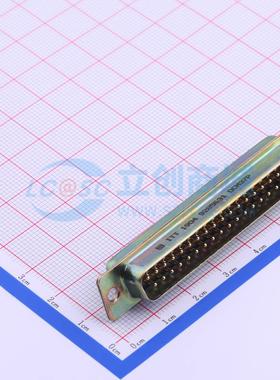 DCM37P - D-Sub 公 37P 焊线式 D-Sub/VGA连接器