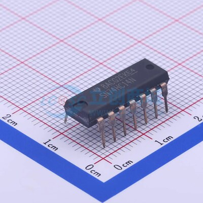 反相器 SN74HC14N DIP-14 原装正品 电子元器件配单