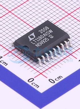 RS232芯片 LT1180AISW#TRPBF SOIC-18-300mil 电子元器件配单