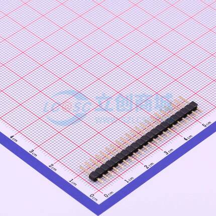 排针 X6511WV-21H-C60D30 插件,P=2.54mm 1x21P 方针 电子元器件
