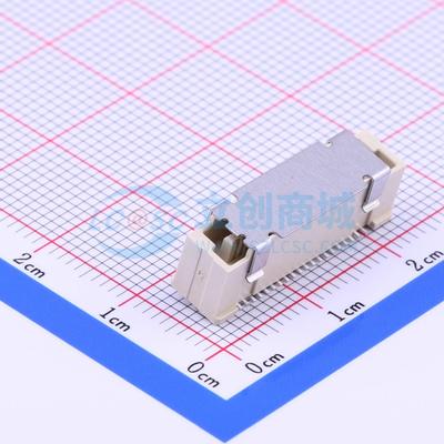 板对板与背板连接器 61083-044402LF SMD,P=0.8mm 立贴 原装正品