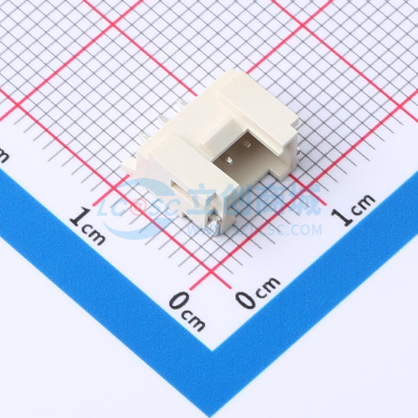 线对板针座 GWFD111-0301A002C2BD-9B SMD,P=2mm 1x3P 电子元器件