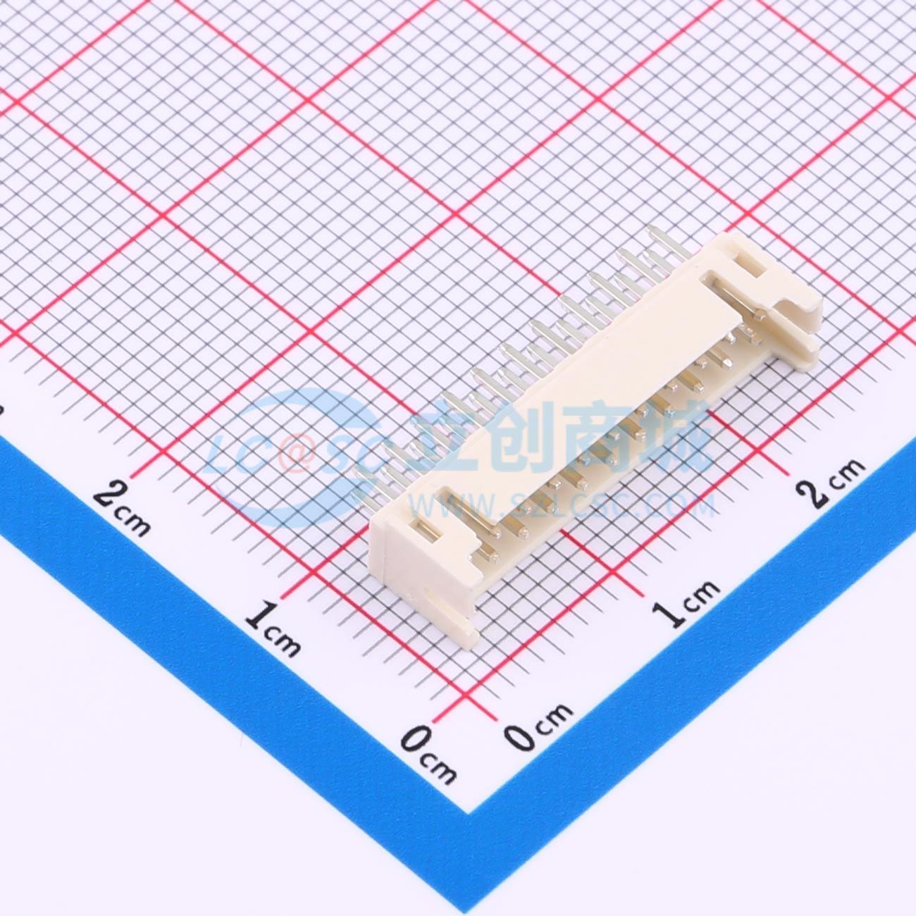 线对板针座 XD-PHD-2*11A 插件,P=2mm 2x11P 直插 电子元器件配单
