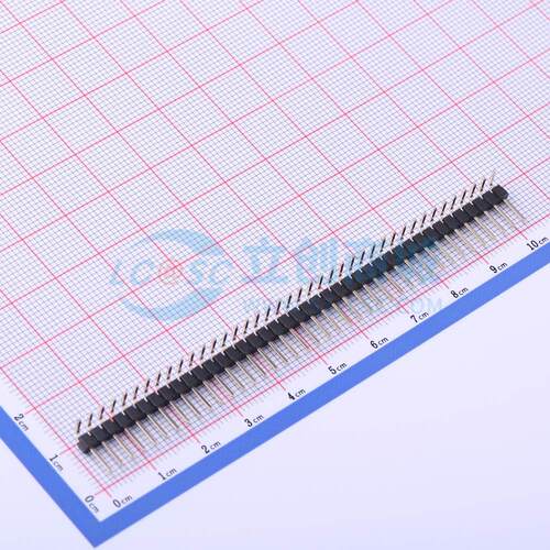 排针 PZ254R-11-40P 弯插,P=2.54mm 1x40P 方针 电子元器件配单