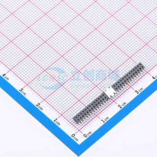 CSEC203 雙排 P=1.27mm 2x30P SMD 電子元 排母 器件 3002B011C1AE