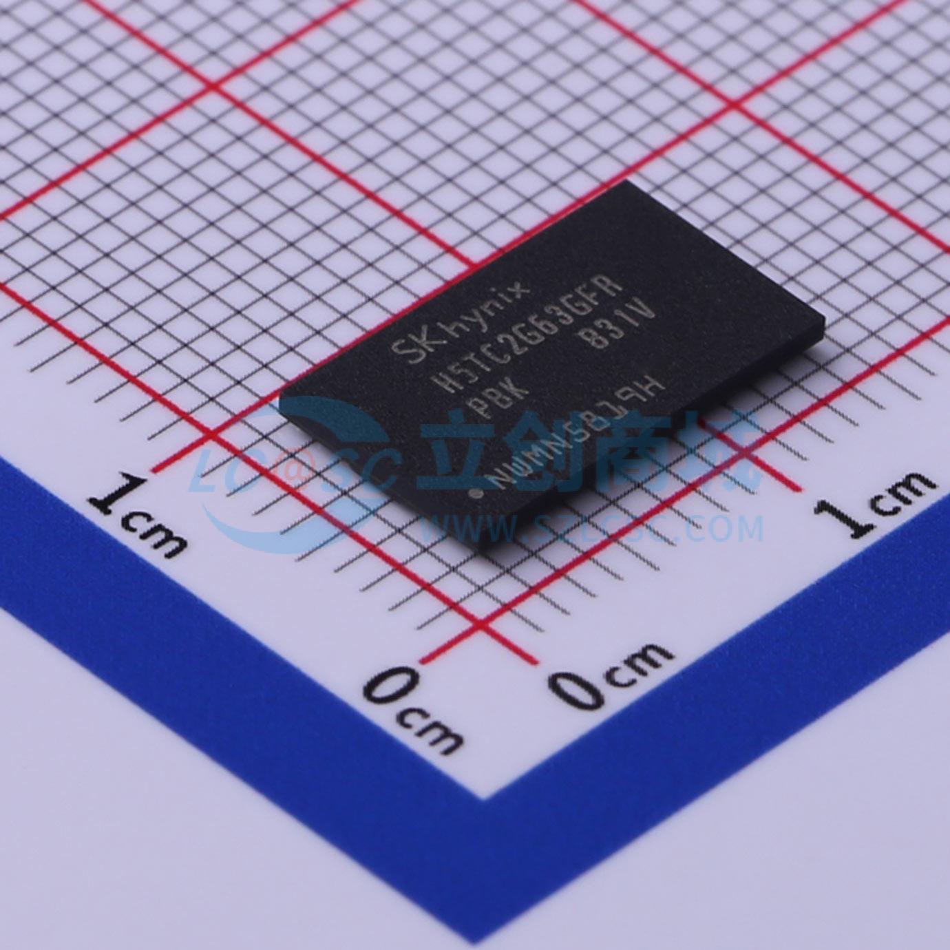 DDR SDRAM H5TC2G63GFR-PBK FBGA-96 原装正品 电子元器件配单