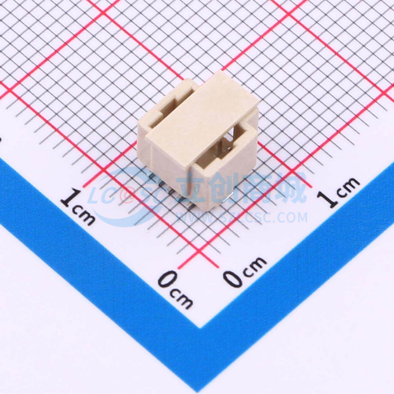 线对板针座 HC-SHB-2*5PLT-05 SMD,P=1mm 2x5P 立贴 电子元器件