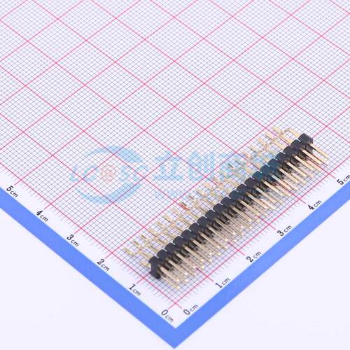 排针 X6521WRS-2x20E-C60D87 SMD,P=2.54mm,卧贴 2x20P 方针 原装