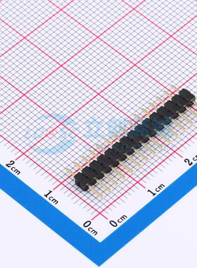 排针 GPFA104-1502A003R1BA 插件,P=2mm 1x15P 方针 电子元器件