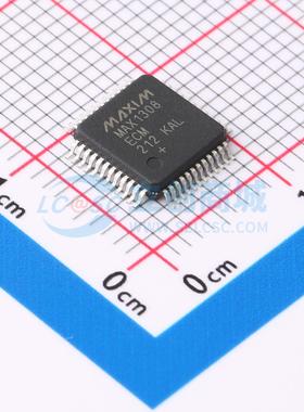 模数转换芯片ADC MAX1308ECM+ LQFP-48(7x7) 原装 电子元器件配单