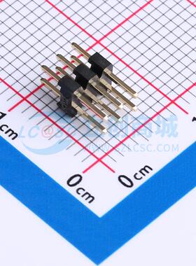 排针 GPFA201-0302A001R1AC 插件,P=2mm 2x3P 电子元器件配单