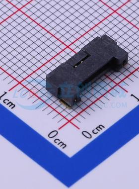 线对板针座 A1253WRA-S-06PNLBG1G00R SMD,P=1.25mm,卧贴 1x6P 卧