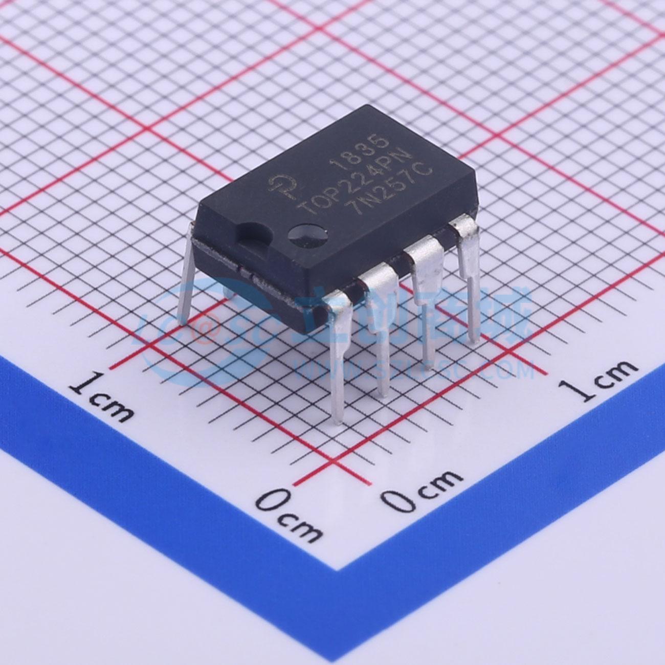AC-DC控制器和稳压器 TOP224PN PDIP-8 原装正品 电子元器件配单