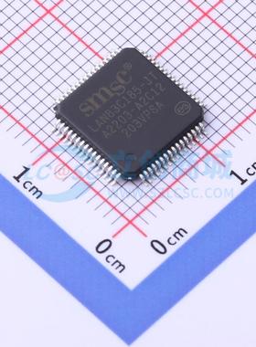 以太网收发器 LAN83C185-JT TQFP-64(10x10) 原装 电子元器件配单