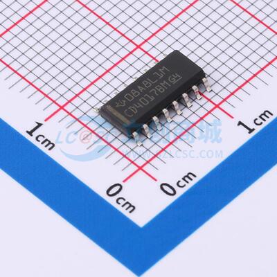 计数器/分频器 CD4017BM SOIC-16 原装正品 电子元器件配单