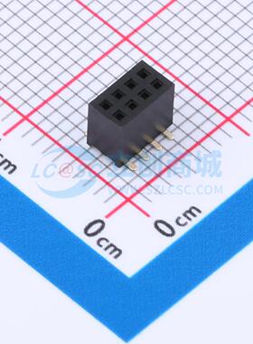 排母 CSEC202-0402A001R1AC SMD,P=1.27mm 2x4P 双排 电子元器件