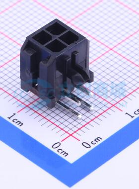线对板针座 HX30002-4WA 弯插,P=3mm 2x2P 弯插 电子元器件配单