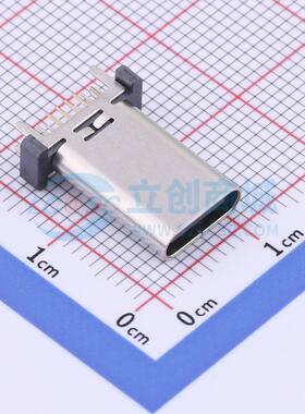 USB连接器 MC-110LD-L150 插件 180度立插H=15 Type-C 直插 原装