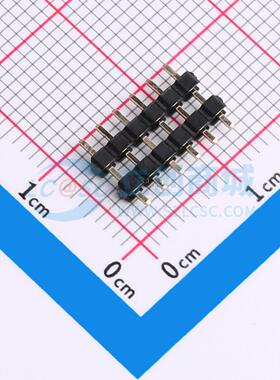 排针 GPFA104-0602A060R1BA 插件,P=2mm 1x6P 电子元器件配单