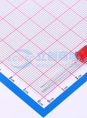 发光二极管/LED TLHR5400 红色 插件,P=2.54mm 电子元器件配单