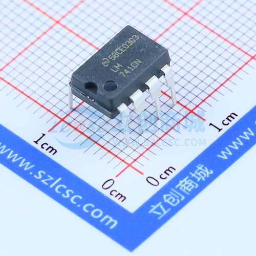 运算放大器 LM741CN/NOPB DIP-8 原装正品 电子元器件配单