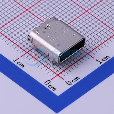 USB连接器 12401832E402A SMD Type-C 卧贴 原装 电子元器件配单