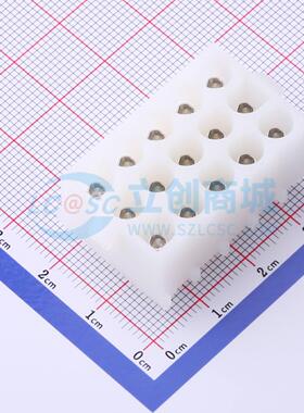 线对板针座 350765-4 插件,P=6.35mm 3x5P 直插 电子元器件配单