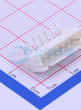 线对板针座 A2501WR-07P1 弯插,P=2.5mm 1x7P 弯插 电子元器件
