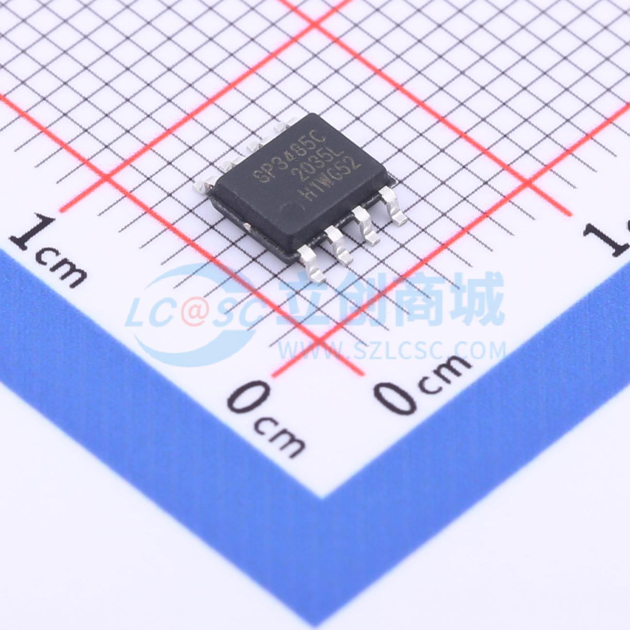 RS-485/RS-422芯片 SP3485CN-L/TR SOIC-8 原装 电子元器件配单