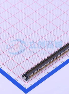 板对板与背板连接器 3-1827253-6 SMD,P=0.5mm 立贴 电子元器件