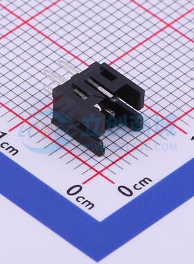 线对板针座 DF11-4DP-2DSA(08) 插件,P=2mm 2x2P 直插 电子元器件