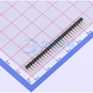 交错脚 27I 原装 方针 1x27P P=2mm SMD C40D44R1 X4611WVS 排针
