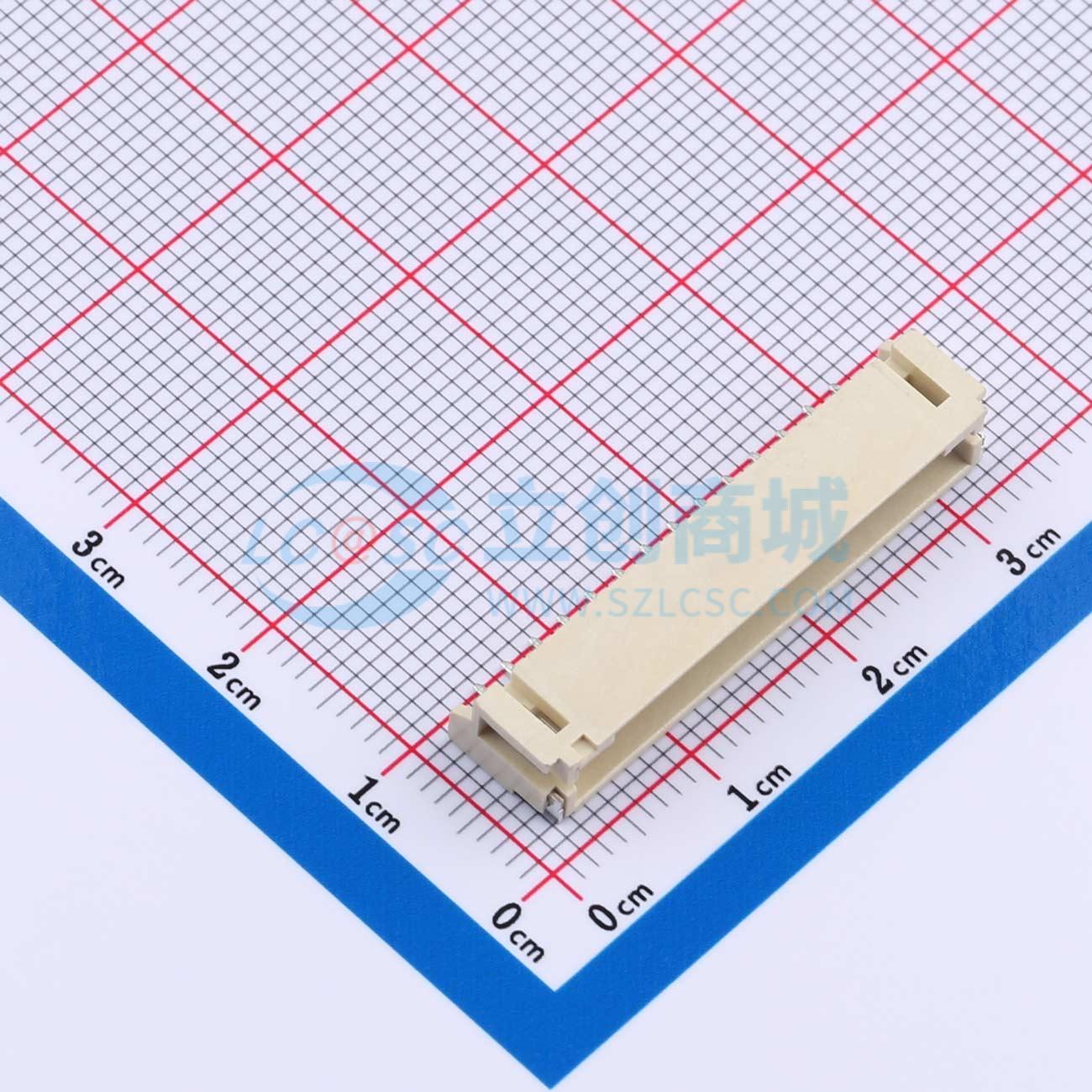 线对板针座 XY-PH2.0-14A61 SMD,P=2mm,卧贴 1x14P 卧贴 原装正品