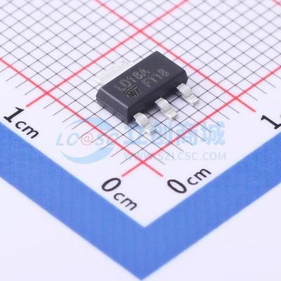 线性稳压器(LDO) LD1117AS18TR SOT-223-3 原装 电子元器件配单