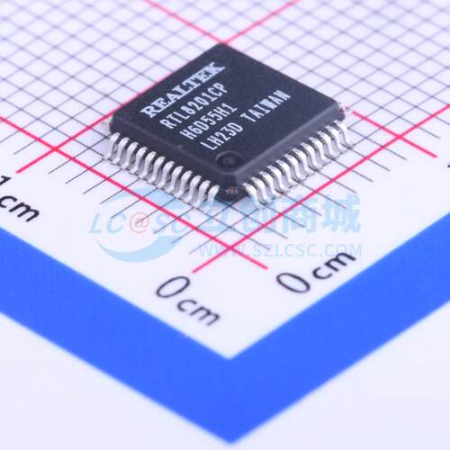 以太网收发器 RTL8201CP-VD-LF LQFP-48(7x7) 电子元器件配单