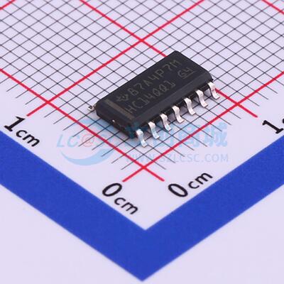 反相器 SN74HC14QDRQ1 SOIC-14 原装正品 电子元器件配单