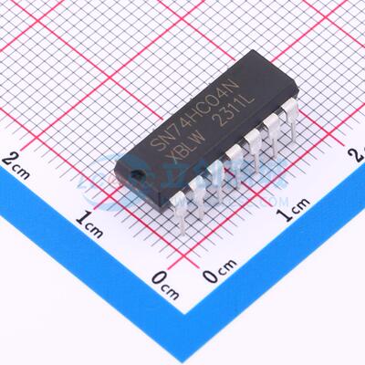 反相器 SN74HC04N(XBLW) DIP-14 原装正品 电子元器件配单