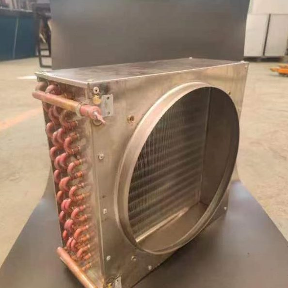 不锈钢冷凝器 蒸发器  翅片散热器 换热器 表冷器 定做 定制